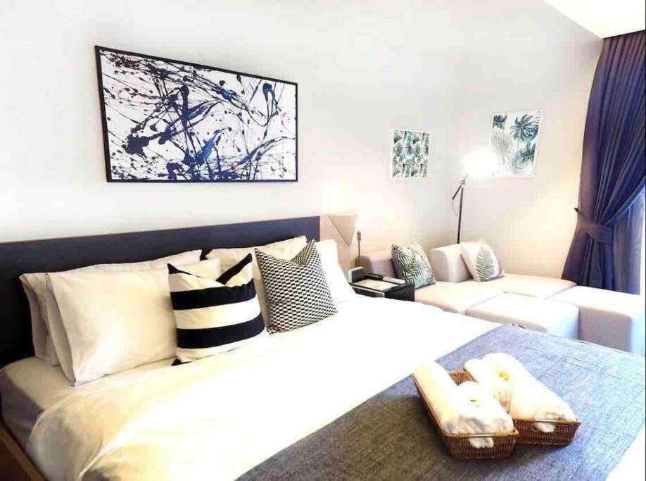 Stylish 1 Bedroom, Nice Pool,Bts Asok, Sukhumvit Bangkok Exteriör bild